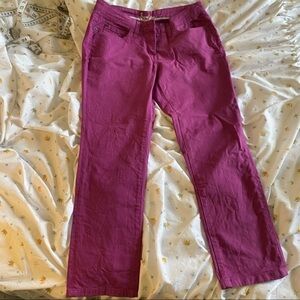 🎉HP 🎉 Boden Magenta Jeans - 6P - EUC